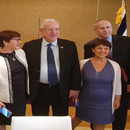 Israel economic delegation to Seoul with president Rivlin
