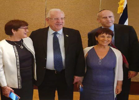 Israel economic delegation to Seoul with president Rivlin